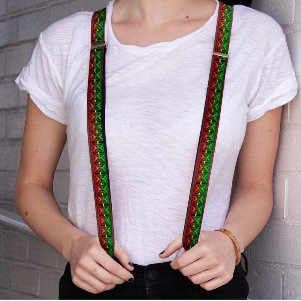 NEW Buckle-Down Unisex Adults Suspenders Tapestry - Picture 1 of 10